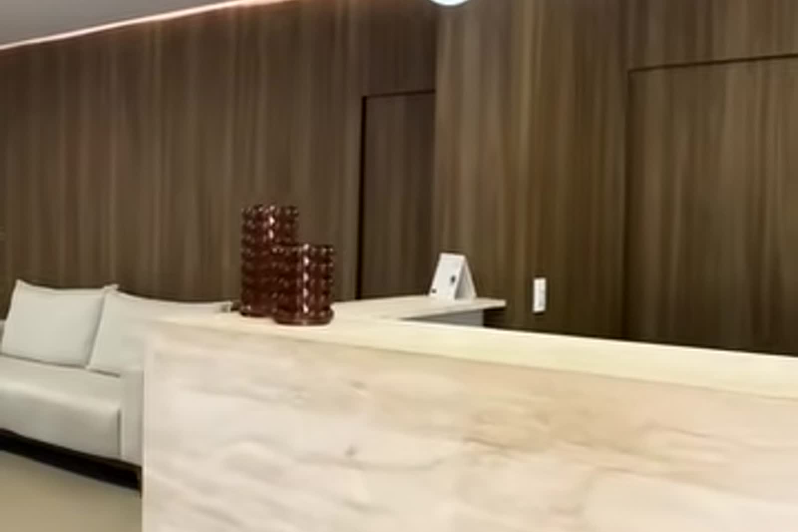 Recepção da Clínica Honorato em Campinas